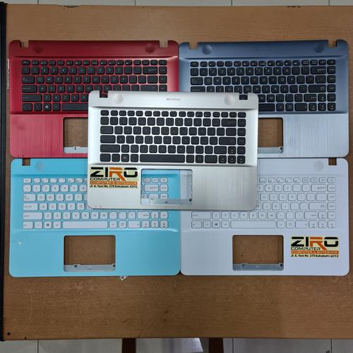 Jual Keyboard Laptop Frame Case Asus X441 Series Original - Putih ...