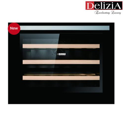 Promo Delizia Builtin Wine Cellar 24 Bottles DWT24BI Cicil 0 3x Kab