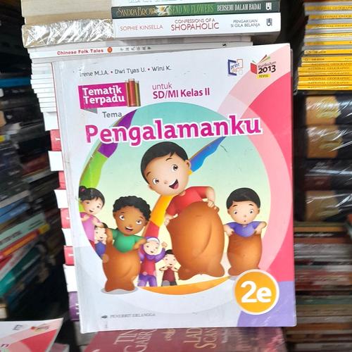 Jual buku tematik terpadu kelas 2 SD semester 2 e K13 Erlangga - Kota ...