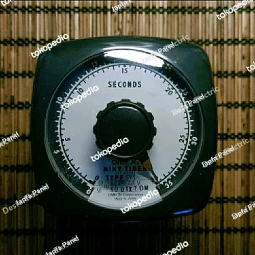 Jual Mini Timer Omron SYS 30 Seconds 220VAC Original Japan - Jakarta ...