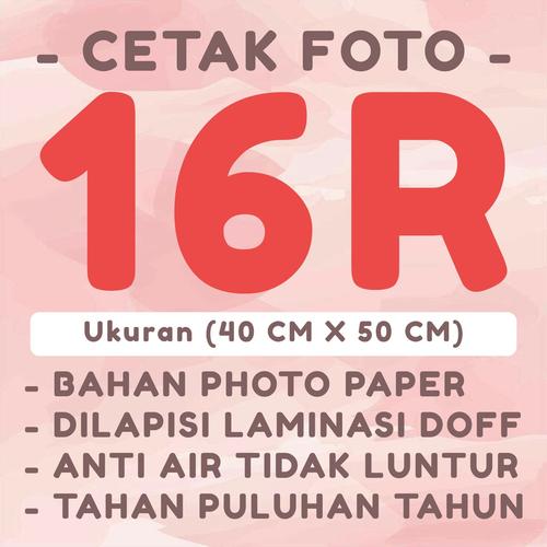 Jual CETAK FOTO 16R (40CM X 50CM) PROSES CEPAT - Kab. Lamongan