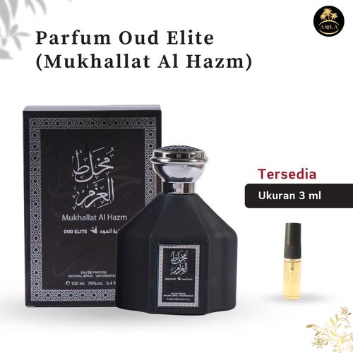 Jual Parfum Oud Elite Mukhallat Al Hazm impor Saudi / Parfum Premium 100ml Kota Bogor Kurma
