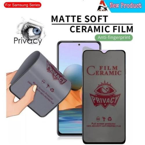 Tempered Glass Samsung A70 A70s A20s Full Cover Ceramic Anti Spy Samsung  A70 di Albabcase Tokopedia