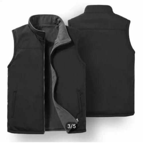 Jual Rompi Pria Vest Lapangan Keren model simpel - Hitam, S - Kab ...