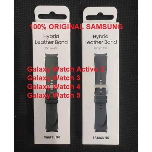 Samsung watch 4 strap leather Clearance