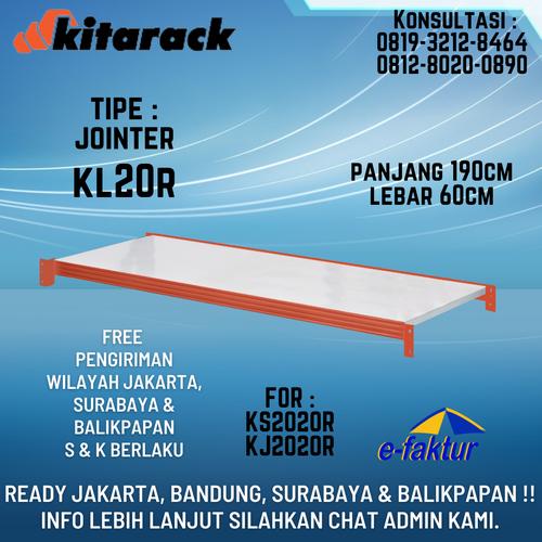 Jual WAREHOUSE RACK LAYER AMBALAN RAK GUDANG LIGHT DUTY - KL20 - Orange ...