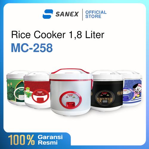 Jual Rice Cooker Sanex MC258 Ukuran 1,8 Liter SV Kab. Tangerang