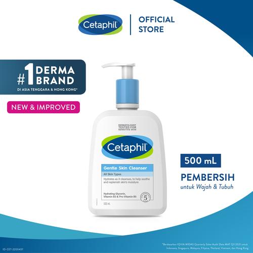 Promo Cetaphil Gentle Skin Cleanser 500ml Sabun Pembersih Muka untuk