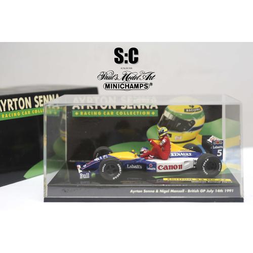 MINICHAMPS 1/43 ウィリアムズ・ルノー ミニカー セナ・マンセル