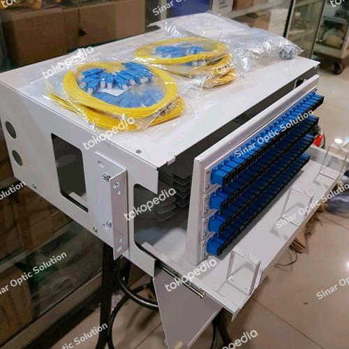 Jual ODF rack 96 core / OTB 96 core SC upc LENGKAP - Jakarta Pusat ...