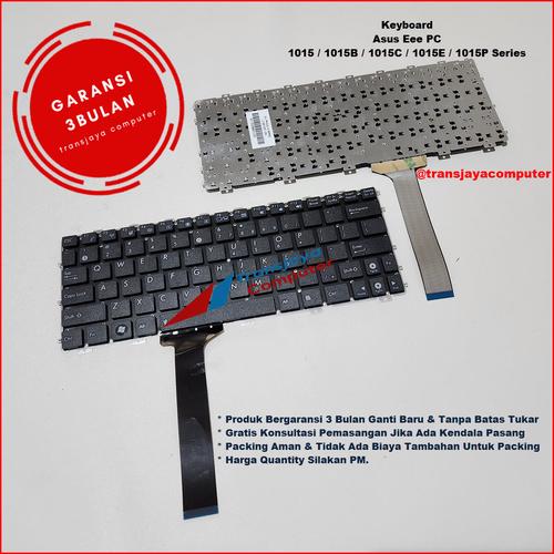 Jual Keyboard Asus eee pc Seashell 1015 1015B 1015E 1015BX 1015P Hitam ...