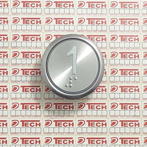 Jual Tombol Lift Timbul / Elevator Push Button Lift Embossed AN306 ...