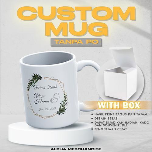 Jual Mug Custom Tanpa PO / Satuan / Murah - Jakarta Selatan - Alpha