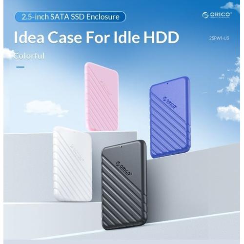 Gambar Casing Hardisk 2.5 Inch External Enclosure USB 3.0 - 25PW1-U3 - Hitam dari PojokITcom Pusat IT Comp Kota Surabaya Tokopedia