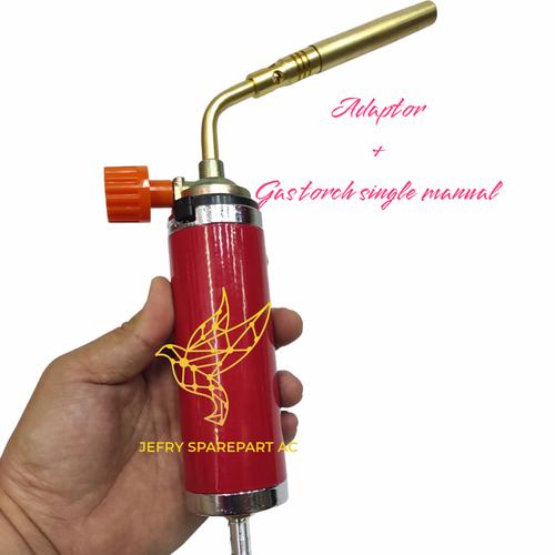 Jual GAS TORCH SINGLE MANUAL + ADAPTOR TORCH BTM101 BLENDER BBQ ...