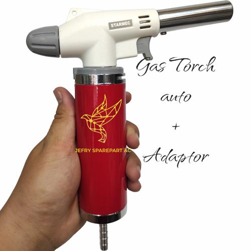 Jual GAS TORCH AUTO BTA 104 + ADAPTOR TORCH BLENDER BBQ DAN PENGELASAN ...