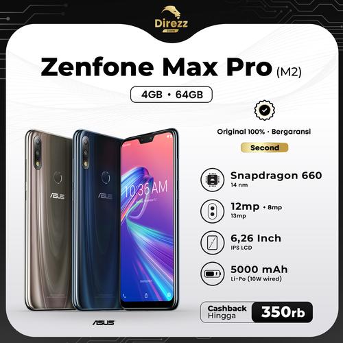 Asus ZenFone Max Pro M2 ZB631KL 64Gb Blue 64Gb sim 