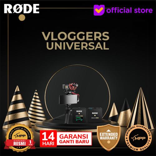 Promo Microphone Rode Vloggers package Universal / iOS / USBC