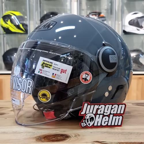 Gambar Nolan N21 VISOR Classic 108 Slate Grey - L dari Juragan Helm ID Jakarta Barat Tokopedia