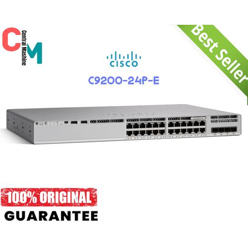 Jual C9200-24P-E - Cisco Switch Catalyst 9200 - Kota Bandung - CENTRAL ...