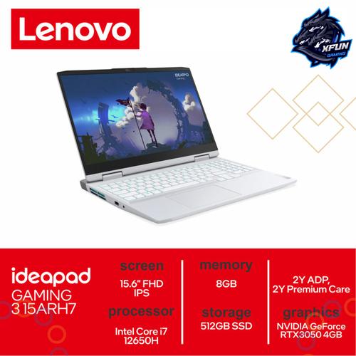 Jual LENOVO GAMING 3 I7 12650H 8GB 512GB RTX3050 15.6" FHD W11 OHS