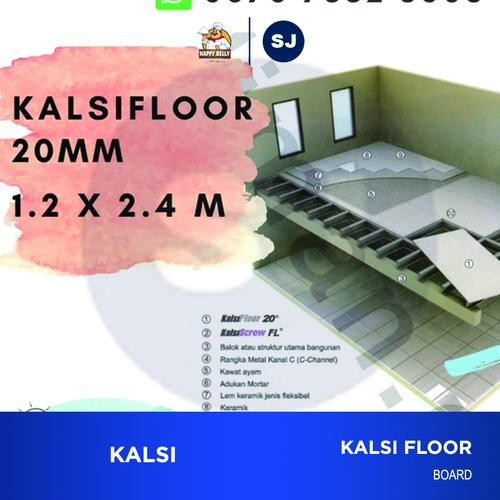 Jual Kalsi Floor 20 Mm Papan Semen Untuk Lantai Ringan Kuat