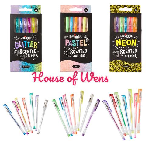 Jual SMIGGLE SCENTED GEL PEN ORIGINAL PULPEN SET SMIGGLE X7 Neon