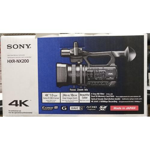 Jual Sony HXRNX200 4K Professional Camcorder Sony NX200 NX 200