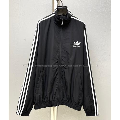 adidas black tracksuit jacket