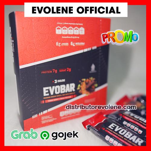 Jual EVOLENE EVOBAR Evo Bar ECER 1 sachet Snack Protein Diet BPOM Halal ...