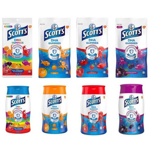Jual Scotts DHA gummies 15s 60s Multivitamin gummies Jakarta Timur