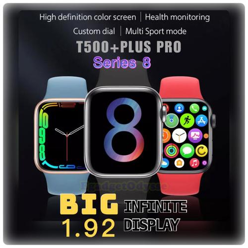 Jual ORIGINAL Smartwatch T500+ Plus PRO Series 6 Custom Watch Face