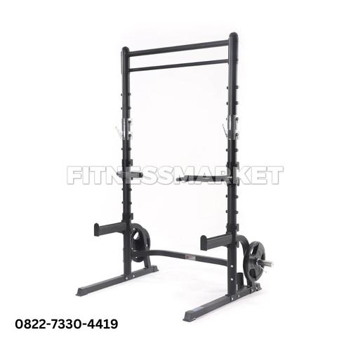 Barat Rack Jual Half Rack BK-300 Squat Rack Full Black Home Gym Alat Fitness ...