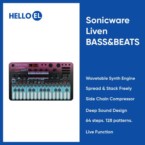 SONICWARE LIVIEW BASS BEATS Sonicware BASS&BEATS 鍵盤楽器