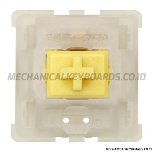 Jual Gateron G PRO Milky Yellow Switch Lubed Filmed Lubed 205 Kab