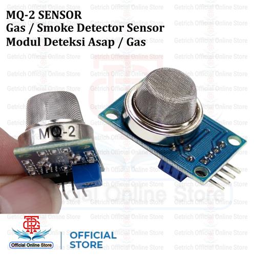 Jual MQ-2 MQ2 Sensor Deteksi Asap Gas Elpiji LPG Buthane Hydrogen ...