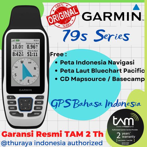 Jual Garmin 79S GPS Map Free Peta Laut Bluechart Original Garansi Resmi ...