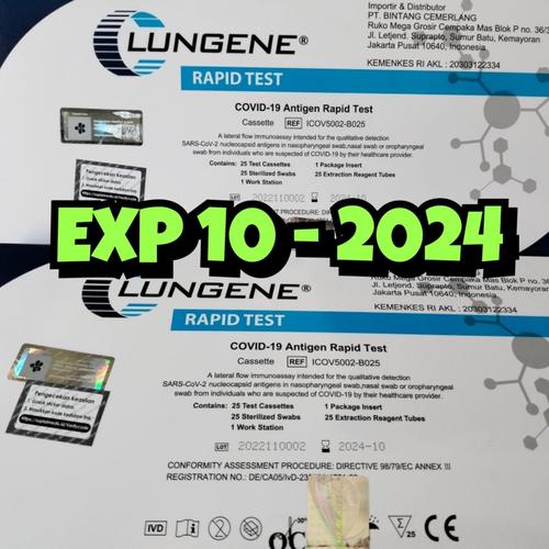 Jual Alat Test Antigen 1set Lungene alat test antigen Jakarta Barat