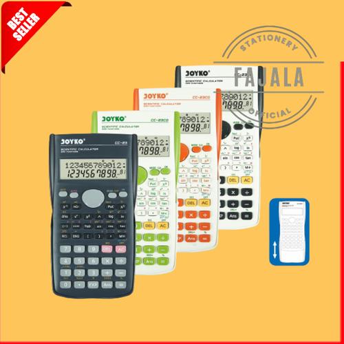 Jual kalkulator scientific joyko alat hitung ilmiah sekolah kamus