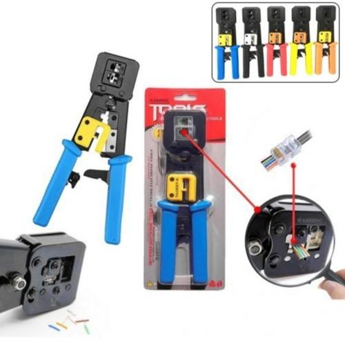 Promo Crimping Tool RJ45 Tang Crimping Kabel RJ45 Anti Gagal Cat 5e