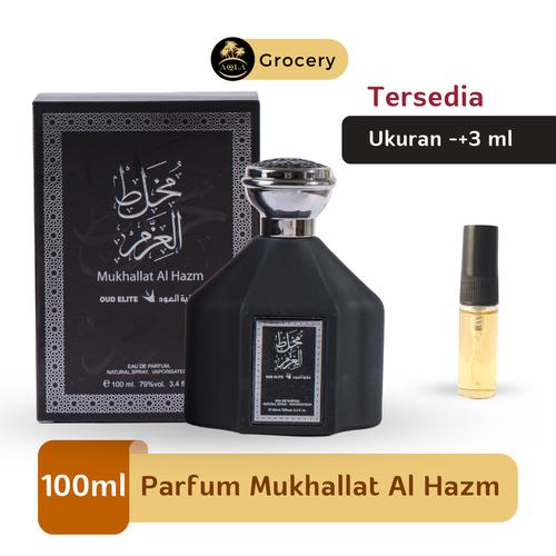 Jual Parfum Oud Elite Mukhallat Al Hazm Asli Saudi / Parfum Premium 100ml 3ml Kota Bogor