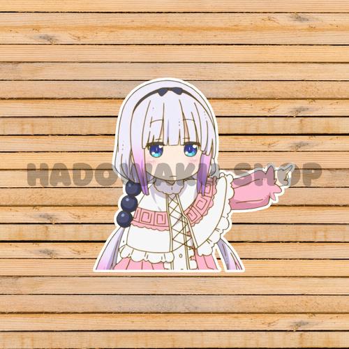 Jual Sticker Stiker Vinyl - Anime Kanna Kamui Pointing - Kecil - Kota ...