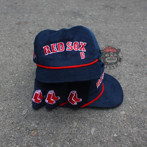 Topi Red Ribbon Jual Topi Baseball Red Sox Vintage Corduroy Navy - Kab. Bandung ...