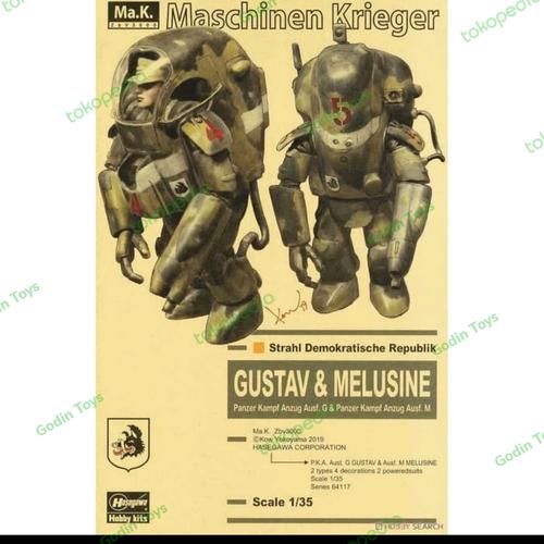 Kit Modèle Plastique Wave 1/20 Ma.K. MELUSINE MK-22 Machinen Krieger - Occasion Japon