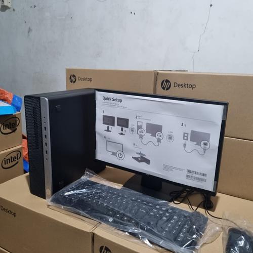 Jual PC Desktop Hp Core i5 7500 Ram 8Gb SSD 256Gb 19 inch Garansi 1