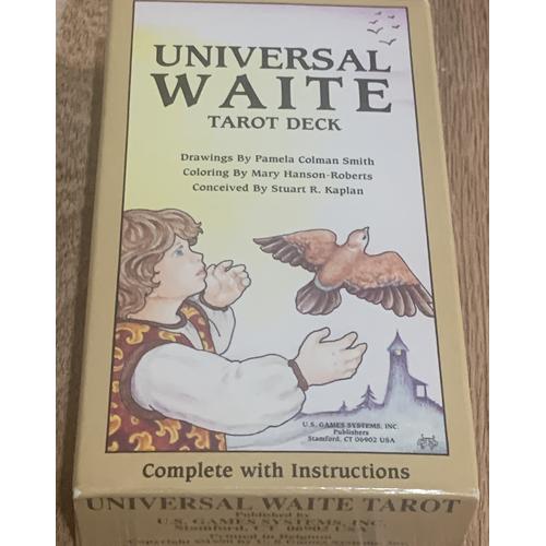 Tarot De L'Aube Dorée - 1991 - 22 Cartes à Jouer - Boîte Découpée - Très Bon état