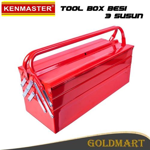 Jual Tool Box Besi 3 Susun / Kenmaster Tool Box Besi Murah Jakarta