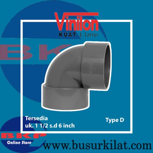 Jual Knie / Elbow 90 Pvc Vinilon uk. 1 1/4 s.d 6 inch / Fitting Pvc ...