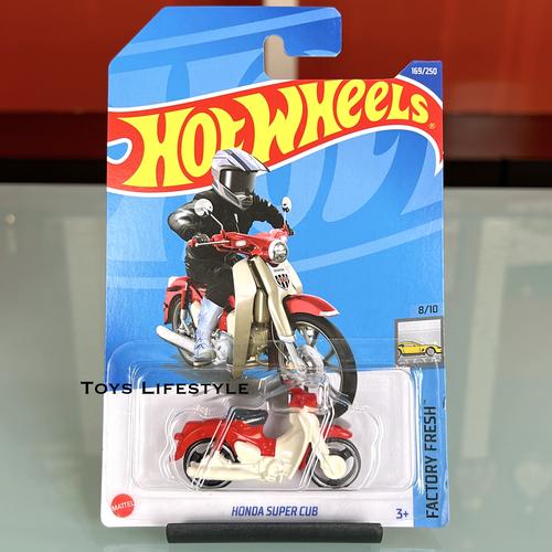 Jual Mobil Hotwheels Hot Wheels Diecast Honda Super Cub Putih Merah