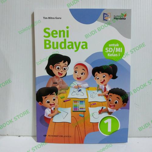 Jual Seni Budaya Kelas 1 Sd Kurikulum Merdeka Erlangga Original - Kota ...